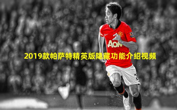 2019款帕萨特精英版隐藏功能介绍视频