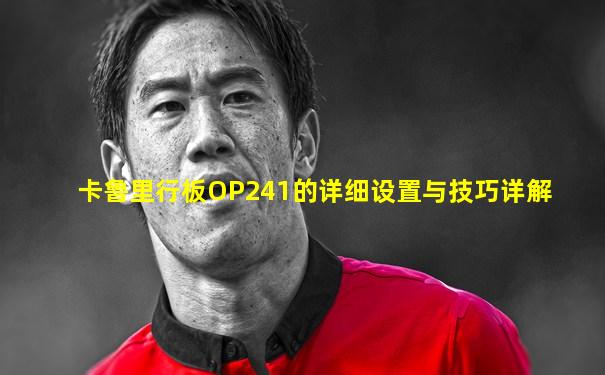 卡鲁里行板OP241的详细设置与技巧详解