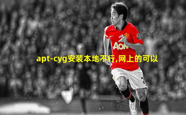 apt-cyg安装本地不行,网上的可以