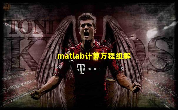 matlab计算方程组解