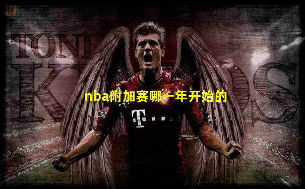 nba附加赛哪一年开始的