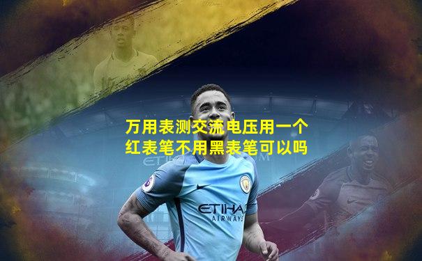 万用表测交流电压用一个红表笔不用黑表笔可以吗