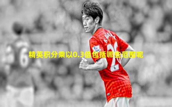 精英积分乘以0.3倍包括哪些范围呢
